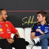 F1 | Hamilton e Verstappen: il siparietto sulla nascita di Lily Verstappen