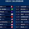 F1 | Calendario 2024, si riprende in Bahrain a marzo (di sabato): 24 gare