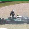 F1 | Gp Spagna, Antonelli ravviva la gara: impantanato in curva 10. Safety car