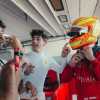 F1 | Lorenzo Leclerc sulla Ferrari al Paul Ricard: Arthur e Charles esultano