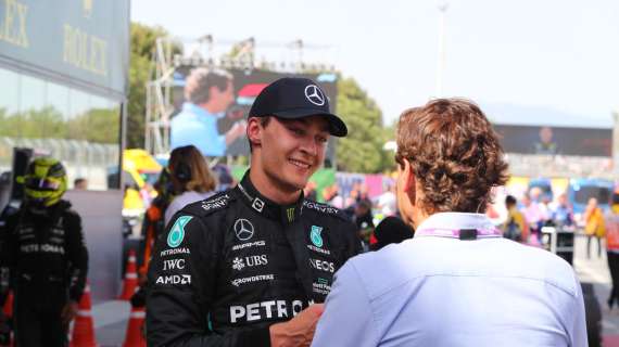 F1 | Mercedes, Russell: "Ferrari superata, sorpreso da Verstappen ma..."