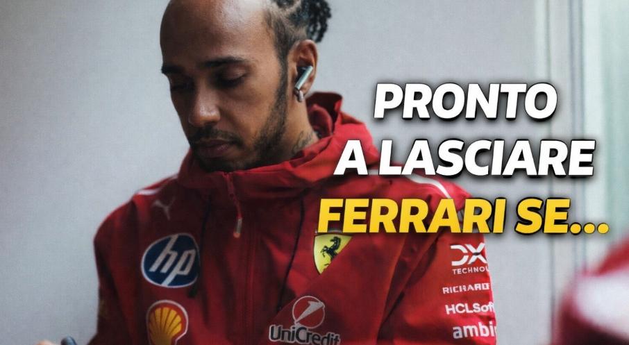 Ferrari, Hamilton pronto a lasciare Maranello: l'indiscrezione shock