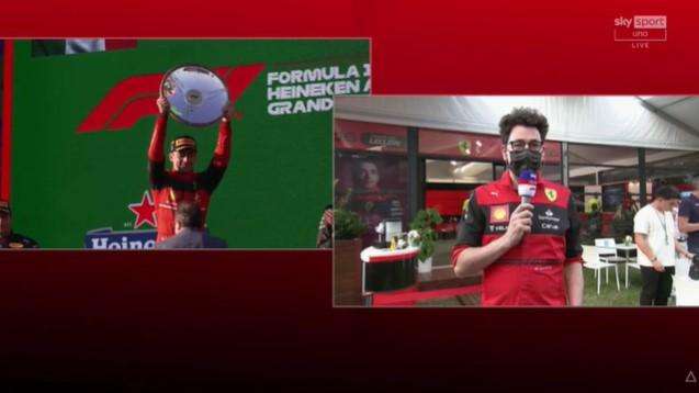 Formula 1 | Ferrari, Binotto esalta il gruppo, difende Sainz e si emoziona per Imola