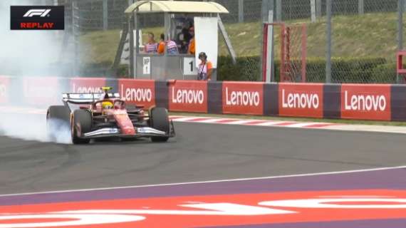 F1 | Ferrari Hamilton in difficoltà nelle FP1 in Ungheria: lock-up e feeling