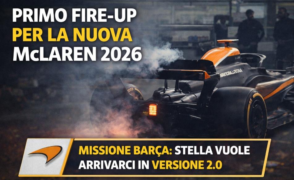 F1, McLaren accende i motori: fire-up riuscito a Woking. Ma Stella pensa già al maxi-aggiornamento di Barcellona