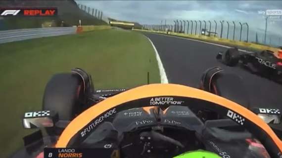 Formula 1 | Norris e il quasi botto con Verstappen: "Ha sbagliato, rischiato orribile incidente"