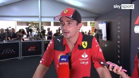 F1 | Ferrari, Leclerc spiega il 3° posto: "Errorino in curva 17. Domani..."