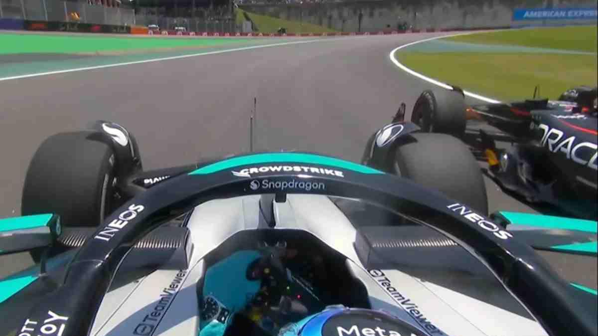 F1 Formula 1 | Verstappen e Russell, attimi di tensione in FP in Brasile