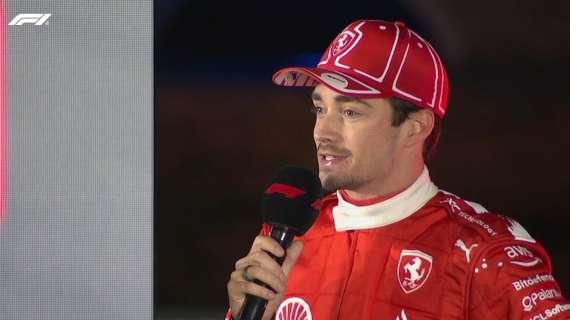 F1 | Las Vegas, Leclerc 2°: dispiaciuto per la mancata vittoria, esalta la Ferrari