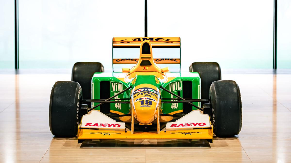 Benetton B192 del 1992 di Schumacher venduta a 5 milioni: fu l'auto della 1° vittoria 