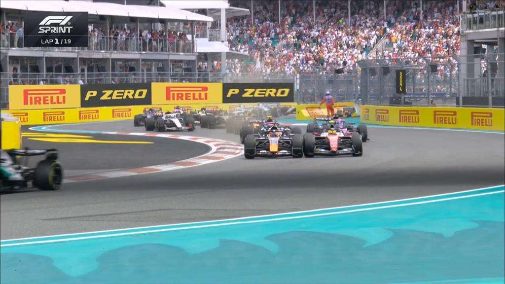 F1 | Sprint Race Miami, come il 2021, Hamilton-Verstappen: duelli in pista