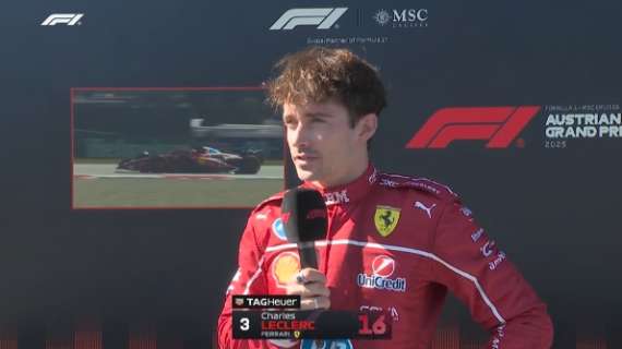 F1 | Ferrari, Leclerc 3°: "McLaren? Passo non sufficiente. Gli aggiornamenti..."