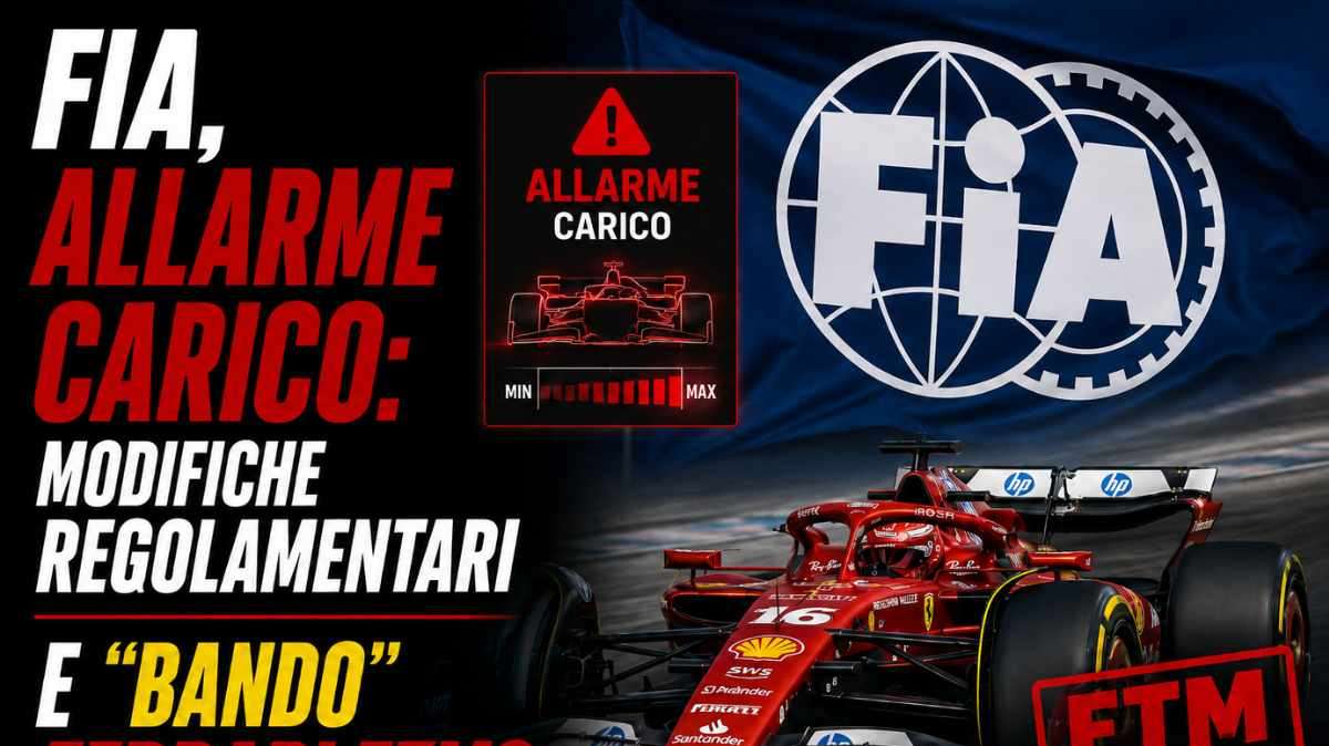 F1 | Allarme FIA sul carico: modifiche regolamento 2027 e FTM Ferrari