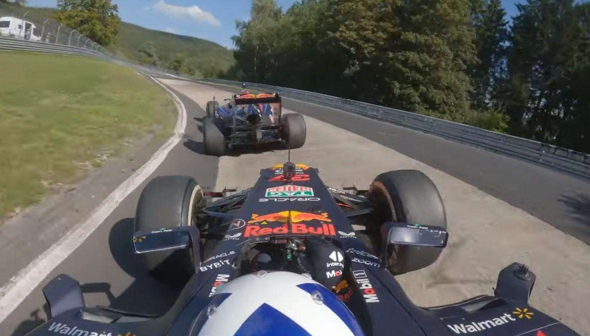 F1 | Red Bull, Vettel e Coulthard al Nürburgring: che riprese! - VIDEO