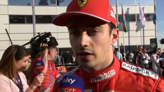 F1/ Leclerc a Canal+: "Sono migliorato tantissimo nella gestione gomme"