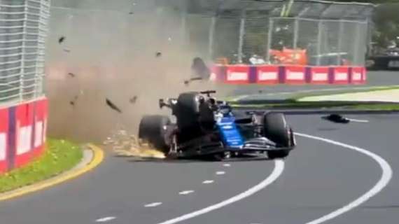 F1 | FP1 Australia, pauroso incidente per Albon (di nuovo) - FOTO&VIDEO