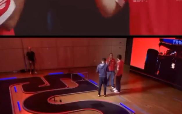 Hamilton batte Leclerc, sfida curiosa con le auto radiocomandate