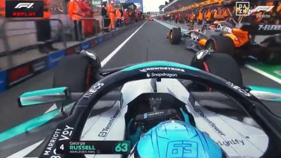 F1 | Contatto in pit lane tra Russell e Piastri: scintille a Zandvoort