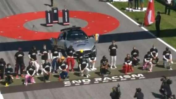 Formula 1 | We Race As One, basta inginocchiarsi prima delle gare