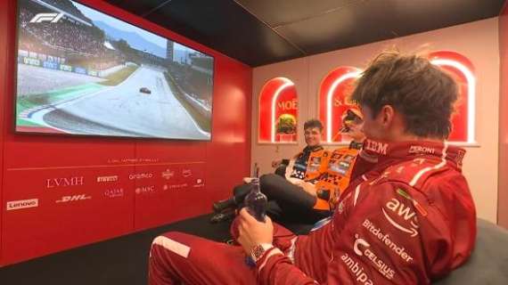 F1 | Norris su Russell e Max: "Wow, io questa cosa l'ho fatta a Mario Kart!"