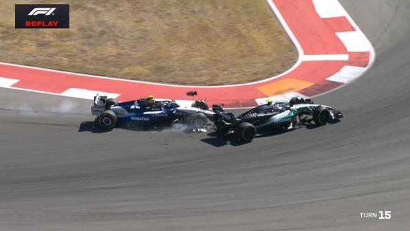 F1 News - Gp Austin, Sainz-Antonelli, un botto che rovina tutto