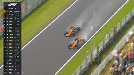 DIRETTA LIVE F1 Gara Belgio | Spa, rolling start! Ferrari, Hamilton rischia la gialla!