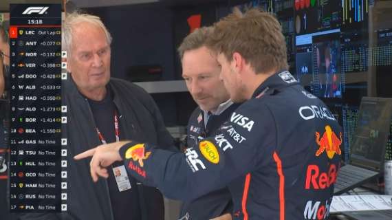 F1 | Test Bahrain, Red Bull a colloquio: Verstappen si lamenta con Horner e Marko