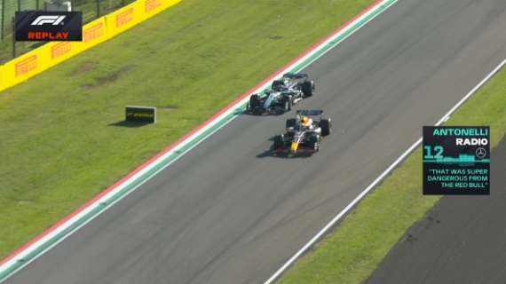 F1 | FP2 Imola, brivido Antonelli: pericoloso impeding di Tsunoda