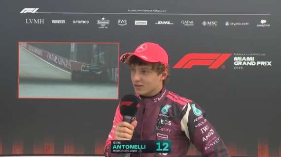 F1 | Mercedes, Antonelli 3°: "Reagire così importante! Giro solido, ma rispetto a ieri..."