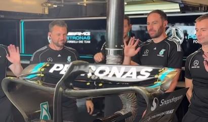 Mercedes saluta il DRS dalla F1: video ironico per il dopo Abu Dhabi