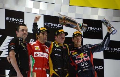 F1 | Albo d'oro Abu Dhabi: Lewis re, e nel 2012 la Lotus di Raikkonen!