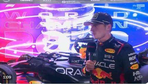 F1 | Verstappen campione: "Tre Mondiali, pazzesco. Voglio continuare. Piastri..."
