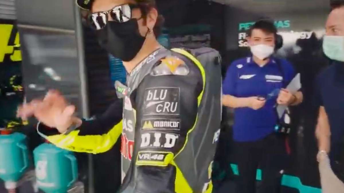 Formula 1 | Ritiro Rossi, il saluto dello sponsor Mercedes-Yamaha Petronas