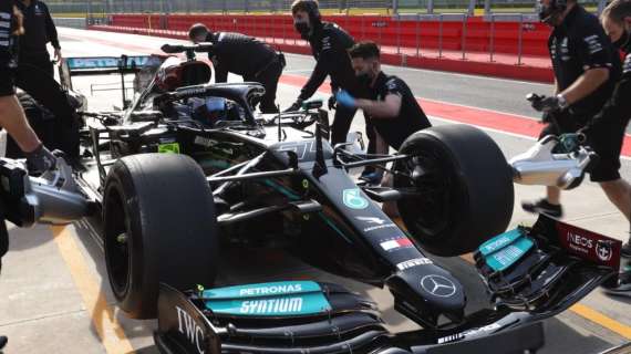 Formula 1 | Mercedes, Bottas prova le gomme Pirelli da 18'' a Imola...dopo il caffè