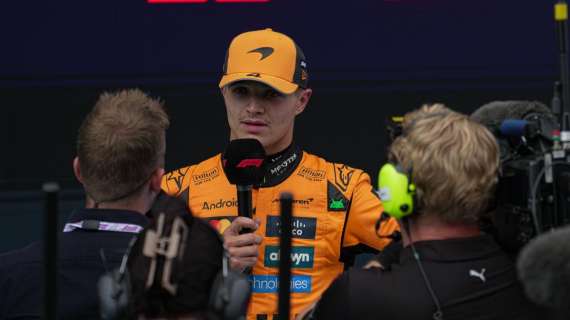 F1 | McLaren, Norris 2°: "Verstappen troppo forte. Vettura non al top. Il pit?..."