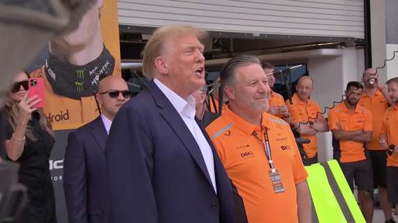F1 | Miami, è arrivato Donald Trump: spalti in delirio per l'ex presidente