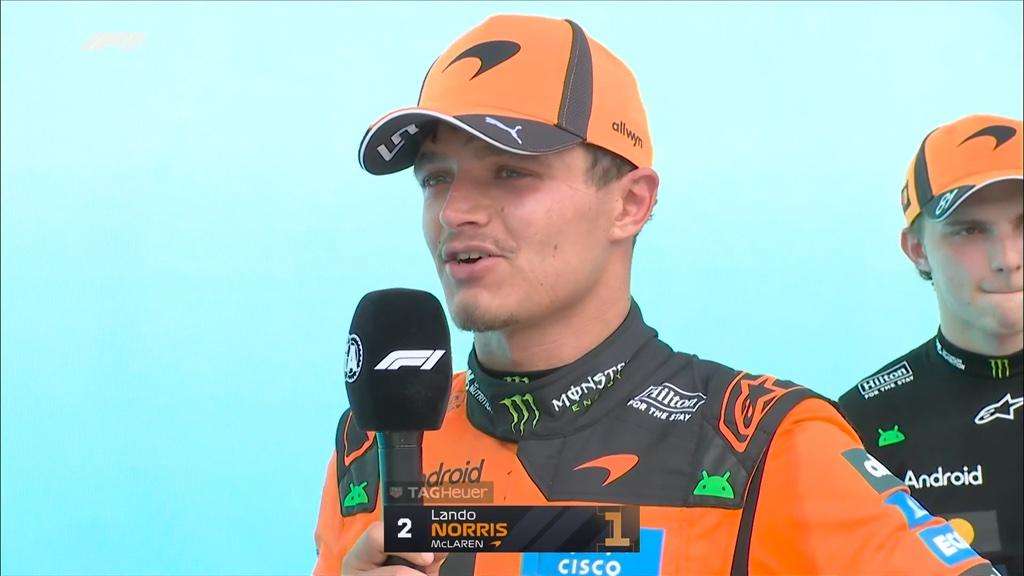 F1 | McLaren, Norris 2°: "Perso per l'undercut, volevo vincere" 