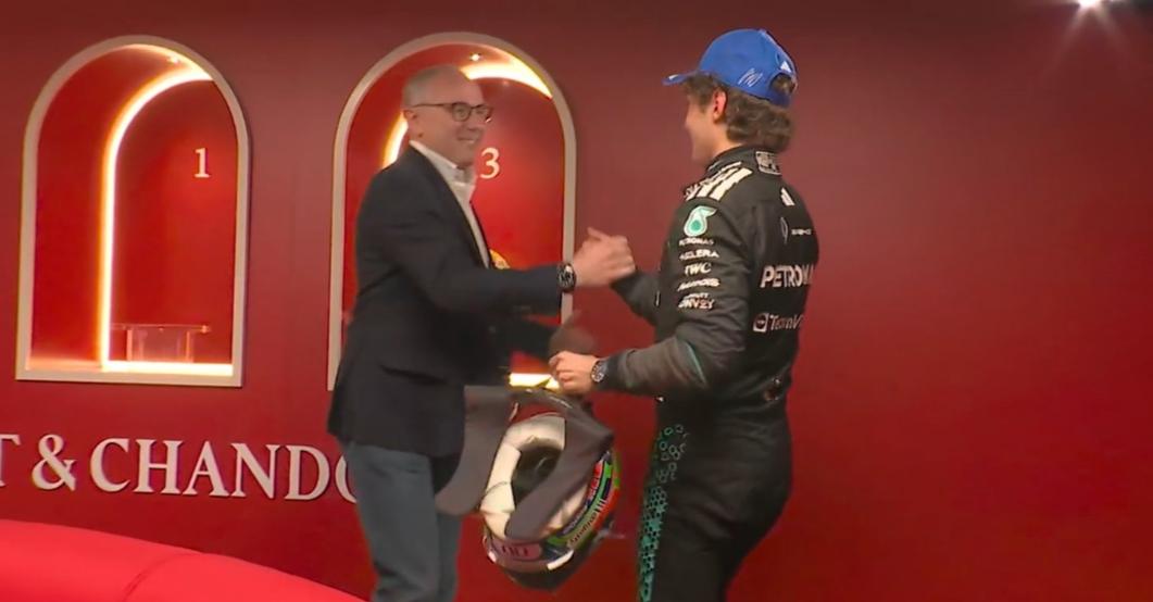 F1 | Antonelli a Domenicali: “Mi sono cagato addosso nel finale”