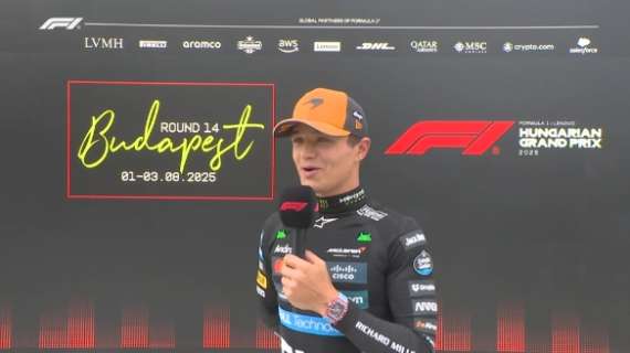 F1 | McLaren, Norris 3° in qualifica: “Voglio vincere. Il vento e la Ferrari..."