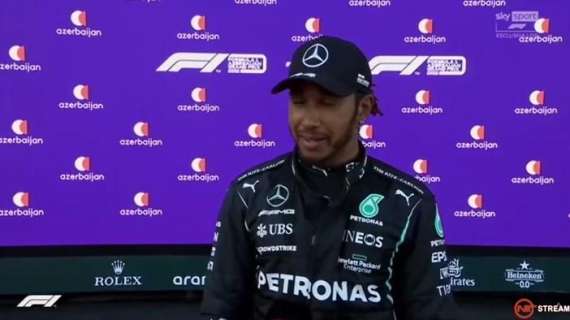 Formula 1 | Baku, Hamilton: "Mercedes, che recupero! Faticavamo e invece..."