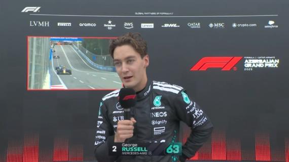 F1 | Mercedes, Russell 2° a Baku: "Complimenti Sainz, bene Kimi 4°! Ho bisogno di riposo..."