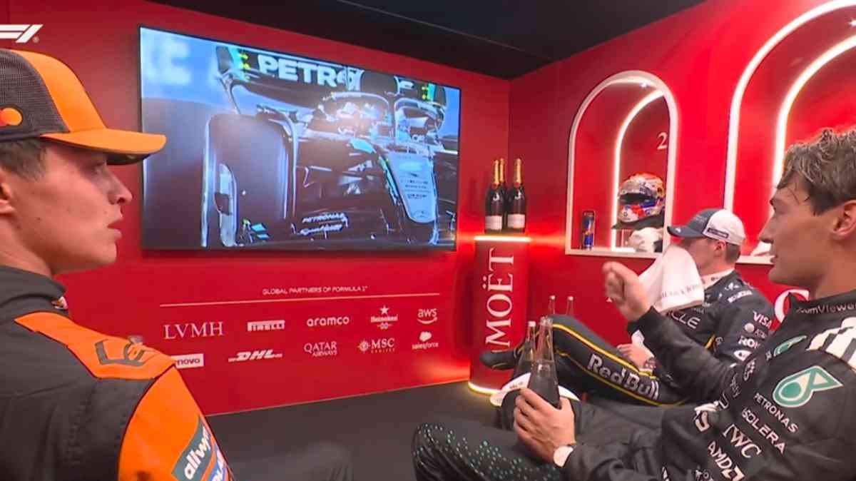 F1, siparietto Norris-Verstappen: "Ho provato a forarti la gomma con.."