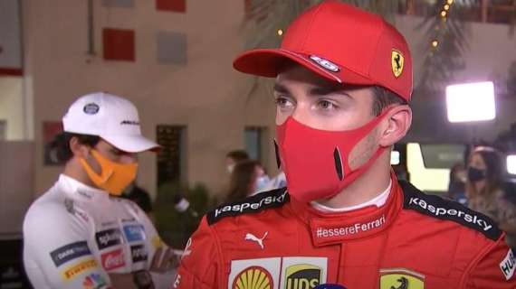 F1 / Ferrari, Leclerc: "Vettel? Onestamente non ho visto se ero troppo aggressivo..."