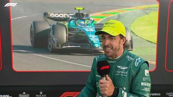 F1 | Alonso esalta l'Aston Martin e afferma: ultimi 30 minuti incomprensibili