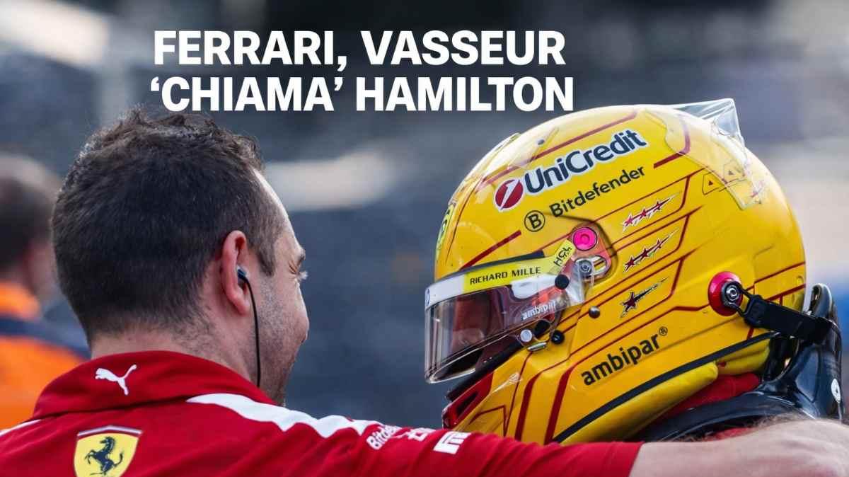 Ferrari, Vasseur "chiama" Hamilton: il piano per rimettere Lewis al centro del progetto 2026