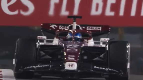 Formula 1 | Alfa Romeo, Bottas se la ride in mezzo alle due Mercedes