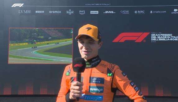 F1 | McLaren, Norris 2°: "Red Bull troppo forte. Battaglia con Piastri? Tirata ma..."