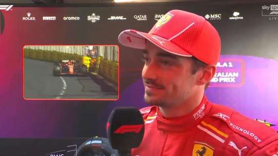 F1 | Ferrari, Leclerc 2° "Orgoglioso del team. Attaccare Sainz? No, perché..."