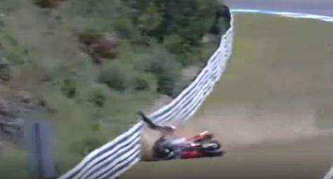 Moto 2 | Spaventoso incidente per Sam Wilford all'Estoril - VIDEO