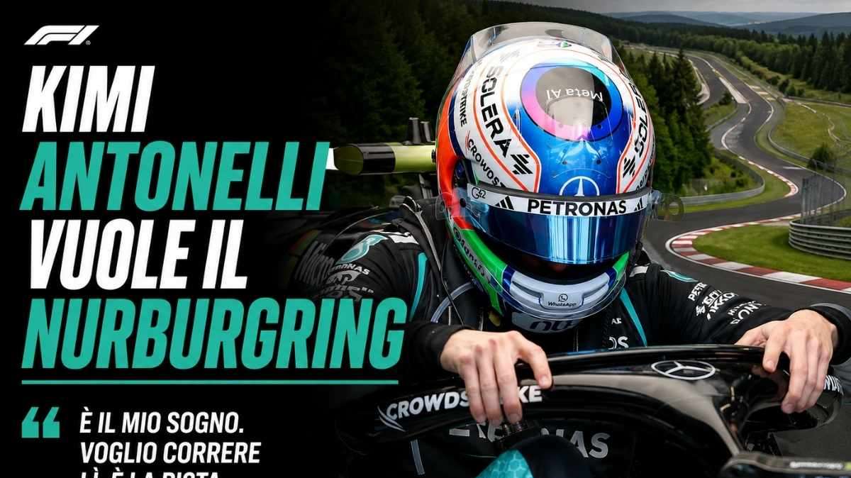 F1 | Antonelli punta l'Inferno Verde: nel mirino la licenza per domare il Nürburgring